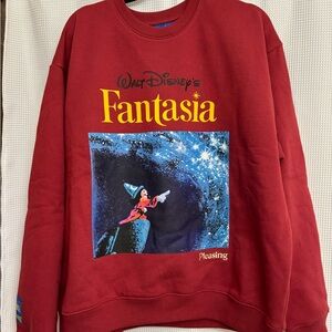 Disney Fantasia Red Sweatshirt